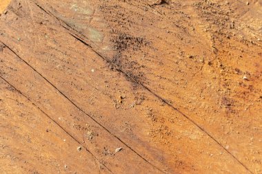 Tayland 'da turuncu ahşap dokuyu kapat