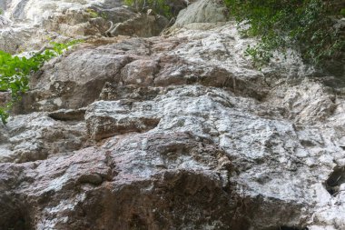 Pha Phung 'daki kireçtaşı dağı Khao Pu Khao Ya Ulusal Parkı, Phatthalung, Tayland