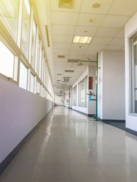 Blurry of empty modern laboratory path way — Stock Photo, Image