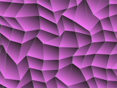 soyut düşük çokgen ve nokta