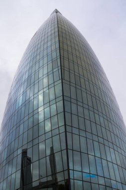 Manzaralar, sonbahar Bakü, Azerbaycan