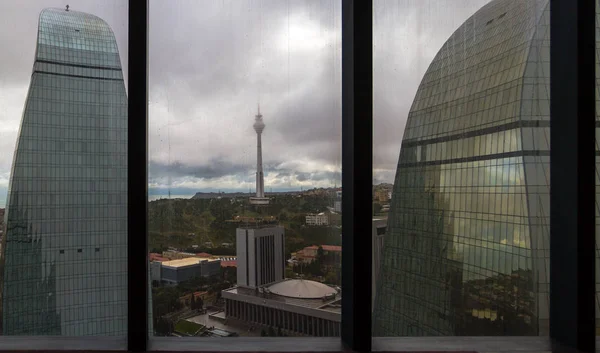 Paisajes de Otoño Bakú, Azerbaiyán — Foto de Stock