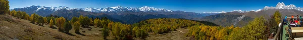 Cima gobba del Monte Ushba, Georgia . — Foto Stock