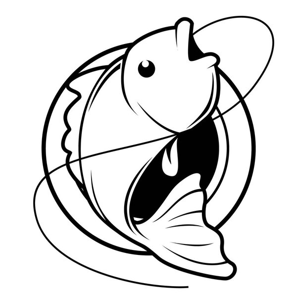 Fishing Vector Logo Design