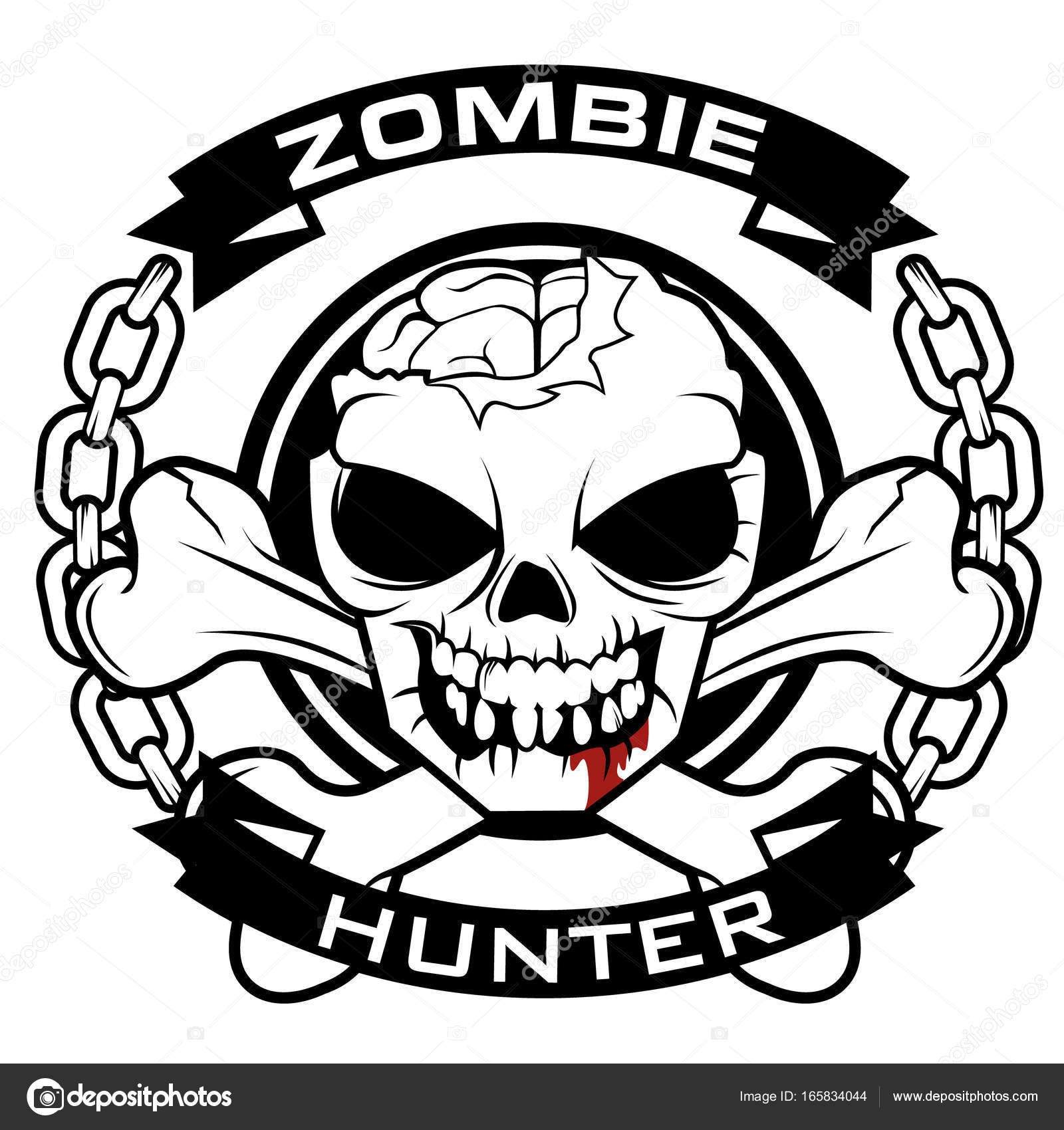 Zombie Hunter Id Card