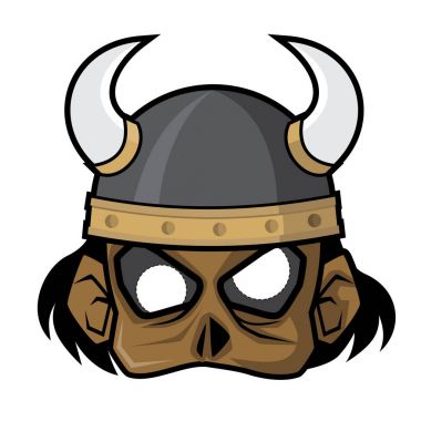 Viking zombi vektör