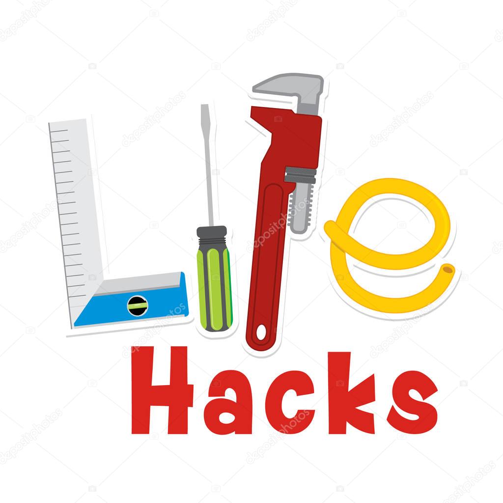 Life Hack Logo Vector