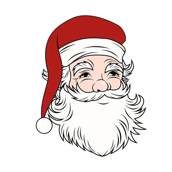 Vintage Santa Claus Vector Illustration — Stock Vector