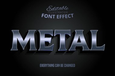Film başlığı için sinematik metin efekti, metin efekti