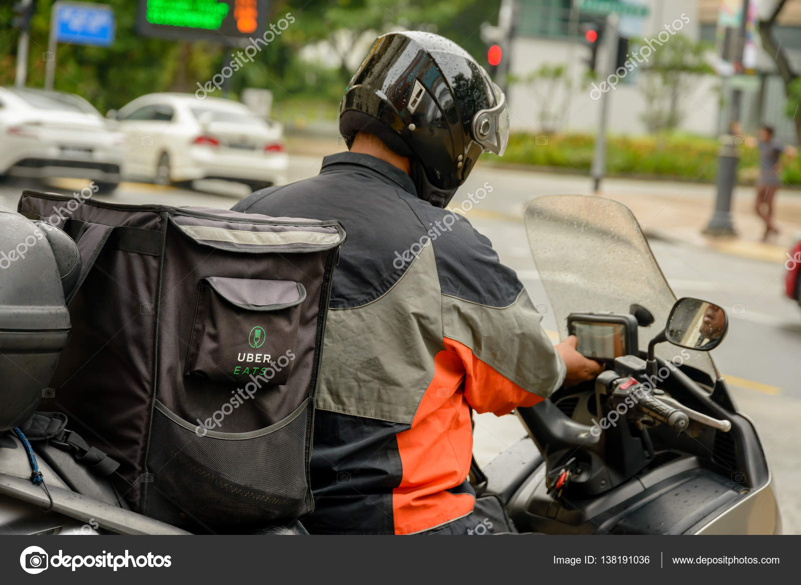 uber eats motorbike