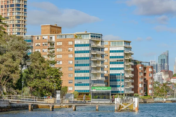 Docka på Darling Point pier — Stockfoto