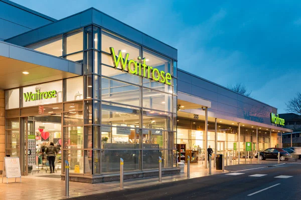 Exterior of Waitrose store — Stock Photo, Image