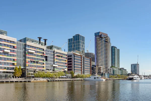 Victoria Harbour Promenade Melbourne — Stock Photo, Image
