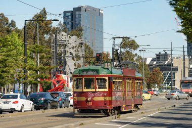  Melbourne City Circle tram clipart