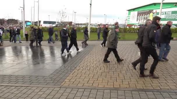 Celtic Park Glasgow — Stok Video