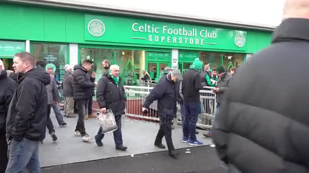 Celtic Park Glasgow — Stock video