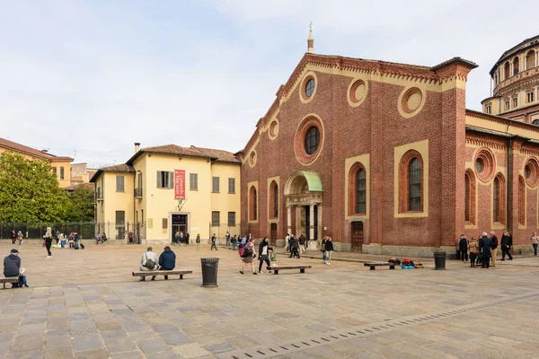 Basílica de Santa Maria delle Grazie — Fotografia de Stock
