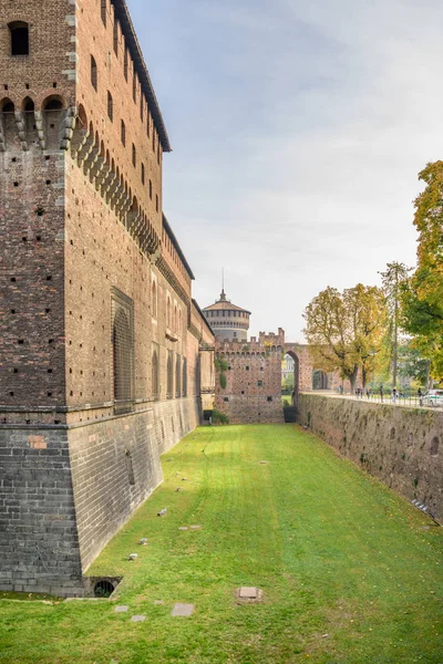 Castelo de Milão — Fotografia de Stock