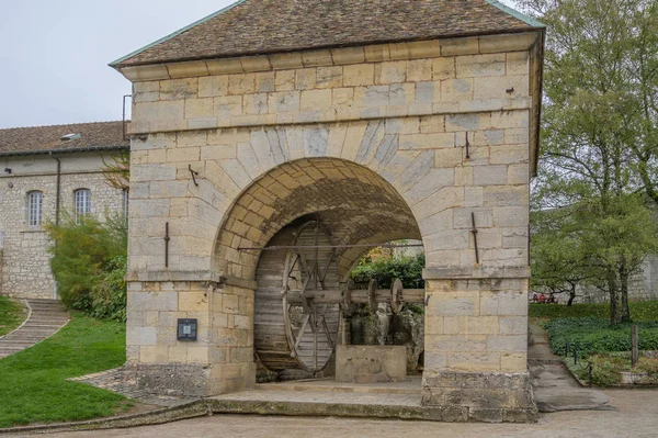Fontaine Dans Citadelle Besançon Fortifications Vauban Patrimoine Mondial Unesco France — Photo