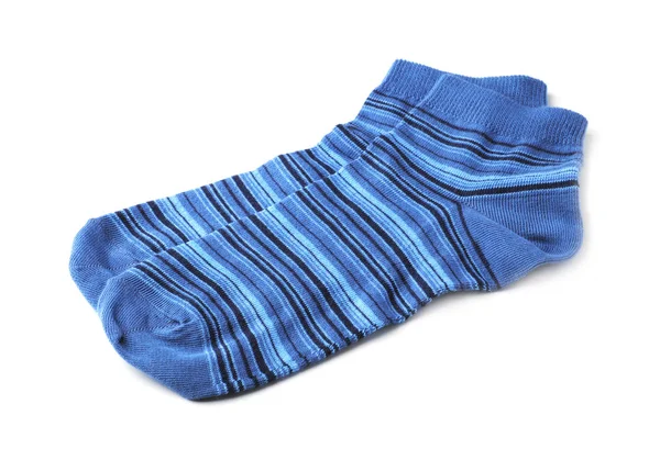 Синій шкарпетки жіночі — стокове фото
