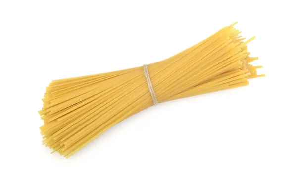 Spaghetti geïsoleerd op wit — Stockfoto