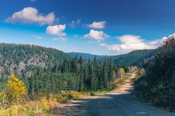 Goldener September in den Bergen. — Stockfoto