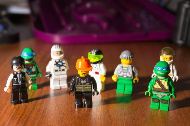 Çocuk eğitim oyun Lego tuğla.