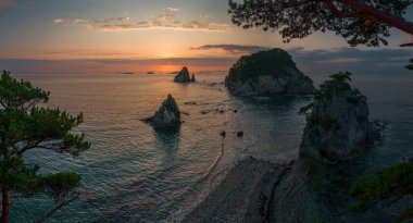 Japon tarihinde Cape Pine Bay Gorshkov Sunrise.