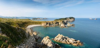 Gamov için Rus Uzak Doğu Yarımadası. Giriş adı verilen Adaları