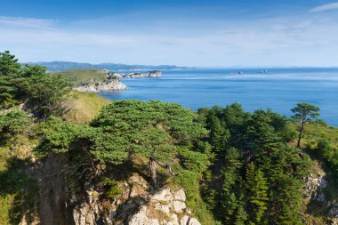 Gamov için Rus Uzak Doğu Yarımadası. Giriş adı verilen Adaları