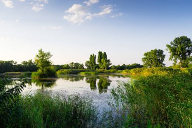 Adigea Cumhuriyeti 'nin Kafkas dağları, Krasnodar bölgesi. Rusya 'nın güneyi. Kafkasya 'nın güzel etekleri. Thach Doğa Parkı. Achenbuk Dağı.