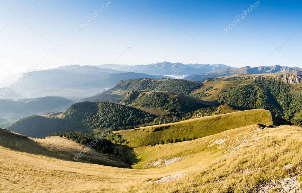 Caucasian mountains of the Republic of Adygea, Krasnodar region.
