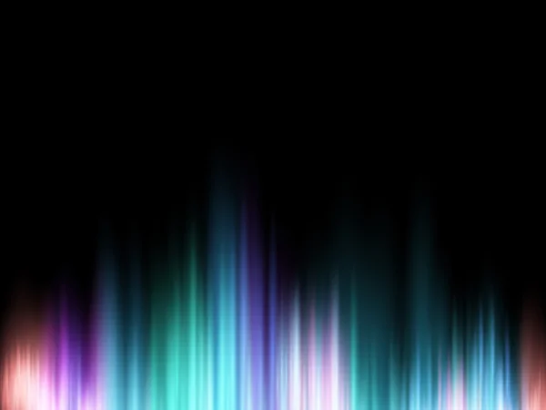 De glanzende achtergrond abstract vector met kleurrijke geluidsgolf gloed — Stockvector
