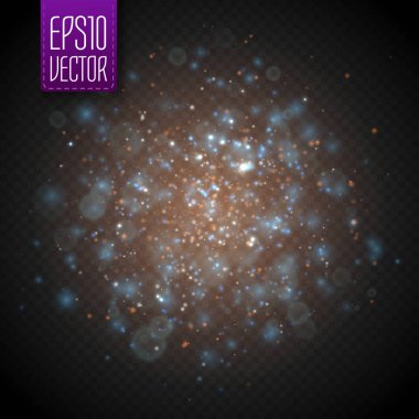 Altın ışık arka plan. Noel kavramı.