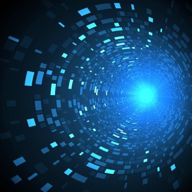 Soyut gelecekteki teknoloji kavramı, cyber yüksek teknoloji arka plan. Bilim fütüristik tasarımı