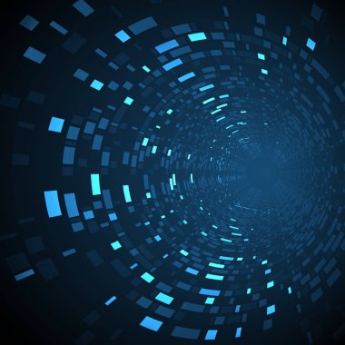 Soyut gelecekteki teknoloji kavramı, cyber yüksek teknoloji arka plan. Bilim fütüristik tasarımı