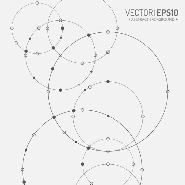 3d fond vectoriel géométrique pour les entreprises ou la présentation de la science . — Image vectorielle