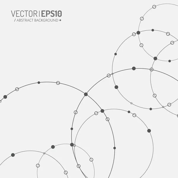 3d fond vectoriel géométrique pour les entreprises ou la présentation de la science . — Image vectorielle