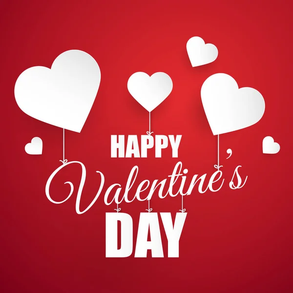 Valentinstag Liebe Hintergrund. Liebe Konzeptdesign. Vektorherzen — Stockvektor