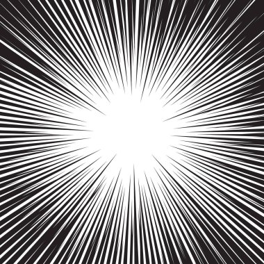 Vektör çizgi roman hız kavramı. Etkisi büküm. Hareket vektör şablonu