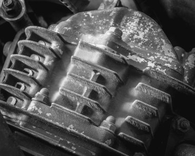 eski motosiklet motoru