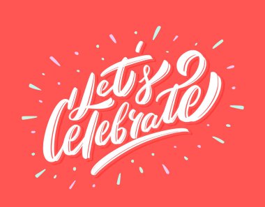 Hadi kutlayalım. Vektör harfleri.