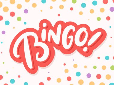 Bingo! Vektör kartı.