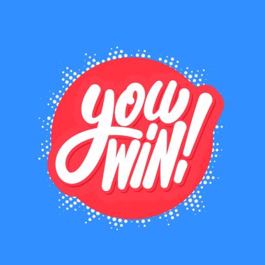 Kazan. Vektör harf pankartı.