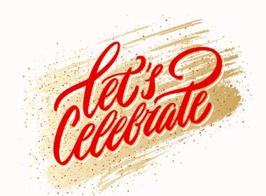 Hadi kutlayalım. Vektör harfleri.