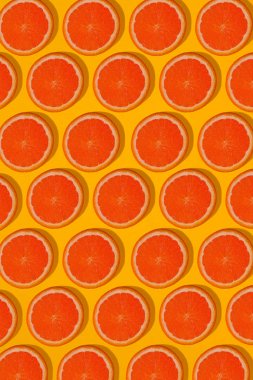 Greyfurt desen Sarı zemin üzerine. En az düz kavramı yatıyordu.