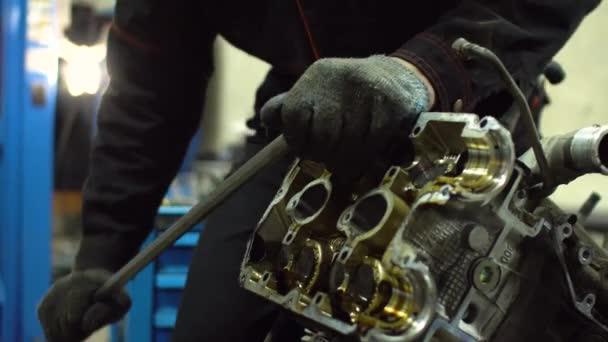 Mécanicien de voiture professionnel fixe moteur 