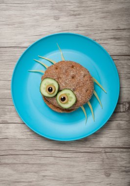 Halloween örümcek ekmek yaptı 