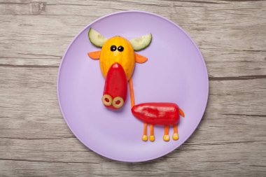 Sebzelerin yapılan Elk