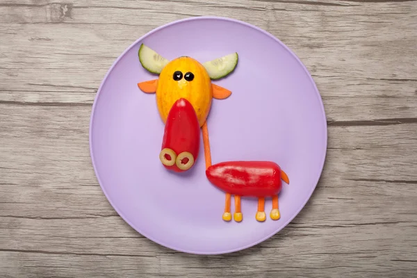 Sebzelerin yapılan Elk
